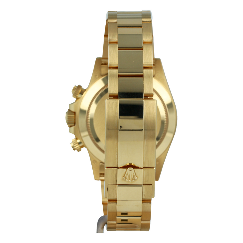 Rolex Daytona Yellow Gold 116508 Men's Luxury Watch