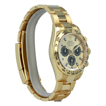 Rolex Daytona Yellow Gold 116508 Men's Luxury Watch