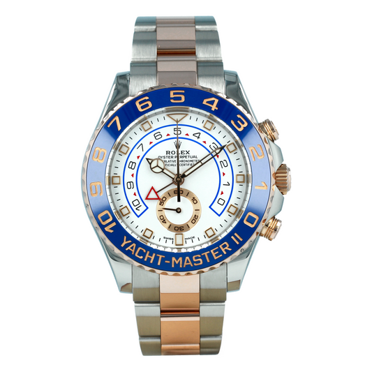 Rolex Yacht-Master Rose Gold & Steel 116681 Men's Luxury Watch