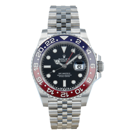 Rolex GMT II Pepsi 126710BLRO Men's Luxury Watch