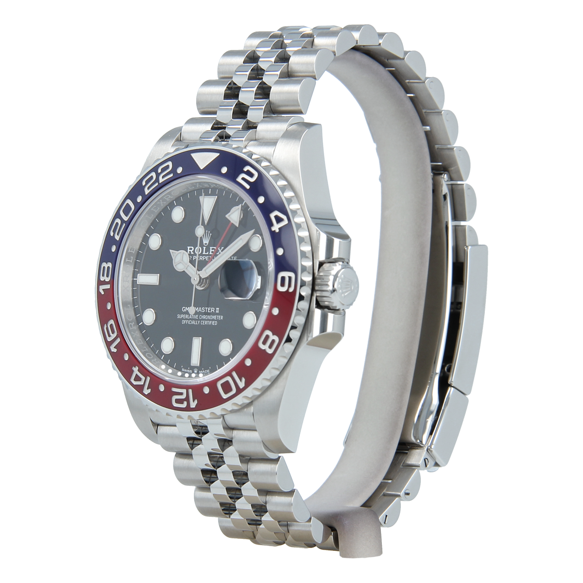 Rolex GMT II Pepsi 126710BLRO Men's Luxury Watch