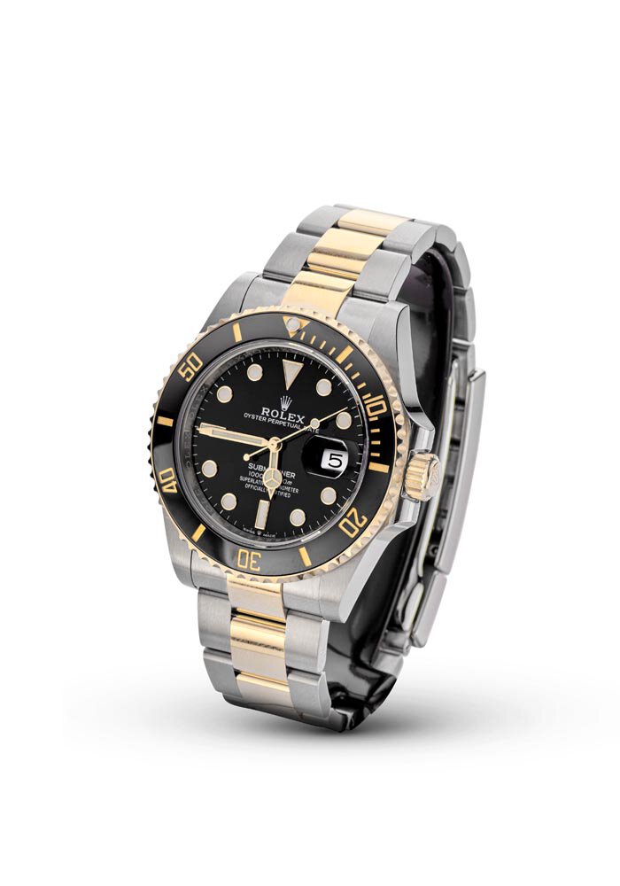 Rolex Submariner Steel & Gold 126613LN Men's Luxury Watch