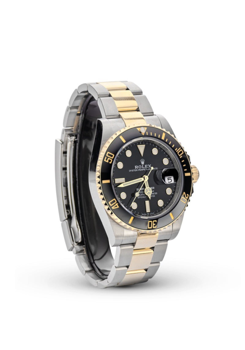 Rolex Submariner Steel & Gold 126613LN Men's Luxury Watch